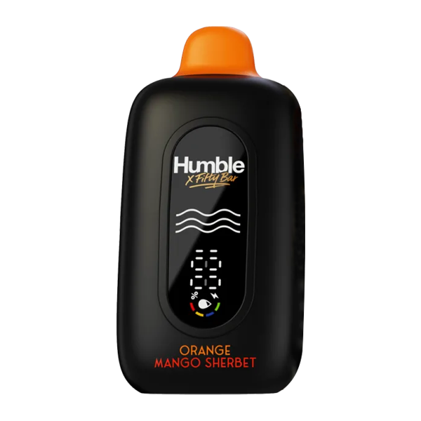 Orange Mango Sherbet HUMBLE X Fifty Bar 20K Disposable