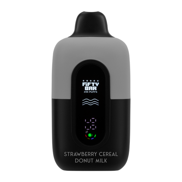 Strawberry Cereal Donut Milk Fifty Bar 20K Vape
