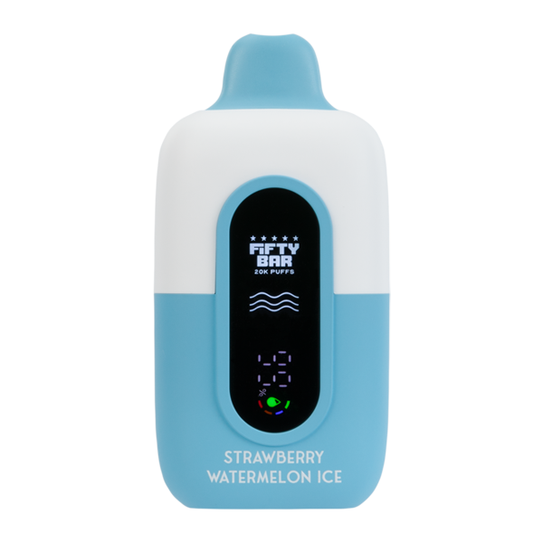 Strawberry Watermelon Ice FIFTY BAR 20K Nixodine