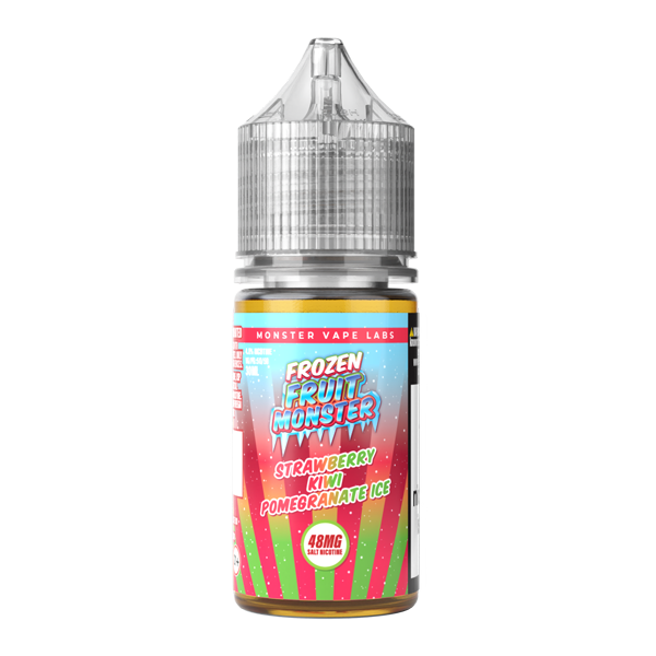 Strawberry Kiwi Pomegranate Ice Frozen Fruit Monster Salt Vape Juice