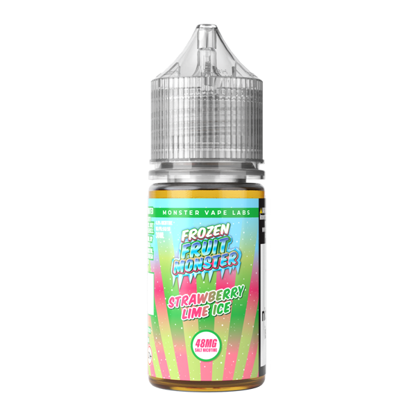 Strawberry Lime Ice Frozen Fruit Monster Salt Vape Juice