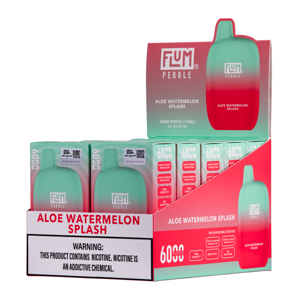 Aloe Watermelon Splash FLUM Pebble