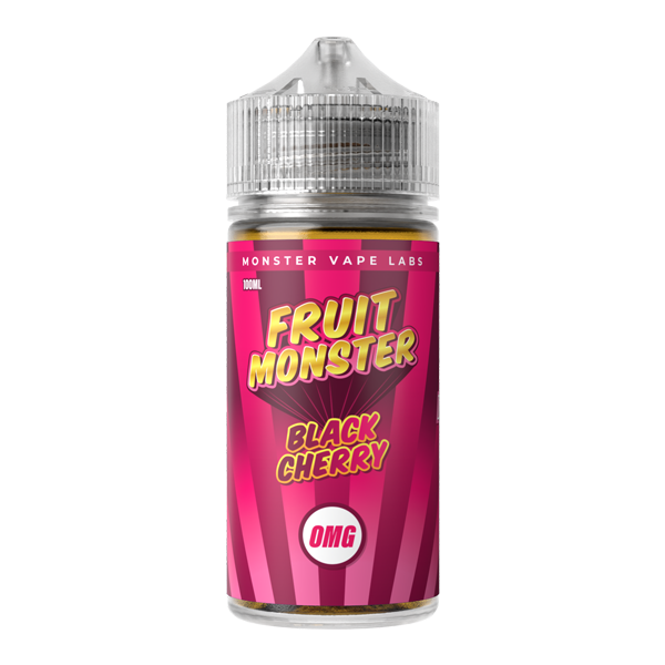 Black Cherry MONSTER LABS Fruit Monster ZERO Nicotine 100ml