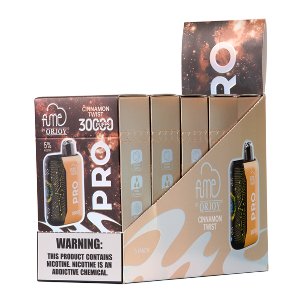 Cinnamon Twist FUME PRO 30K Disposables