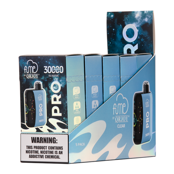 Clear FUME PRO 30K Disposables