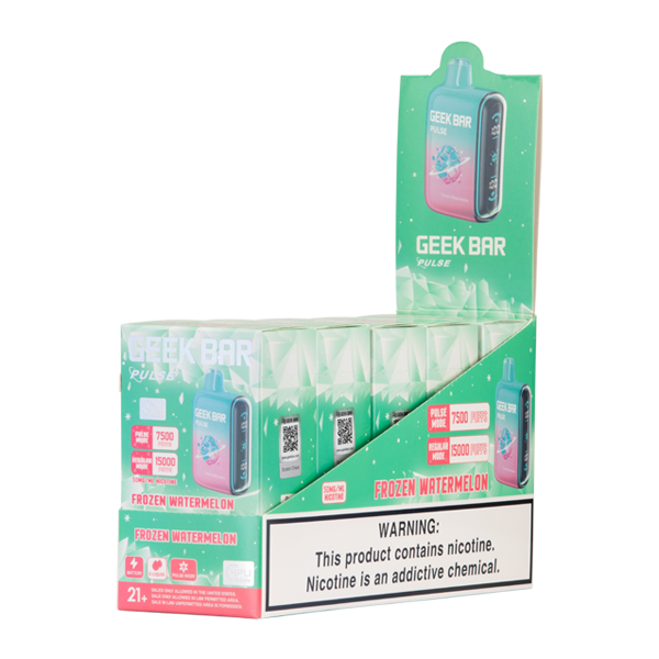 Frozen Watermelon Geek Bar Pulse Vapes