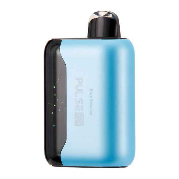 Blue Razz Ice Geek Bar Pulse X 25k Vape - Blue 