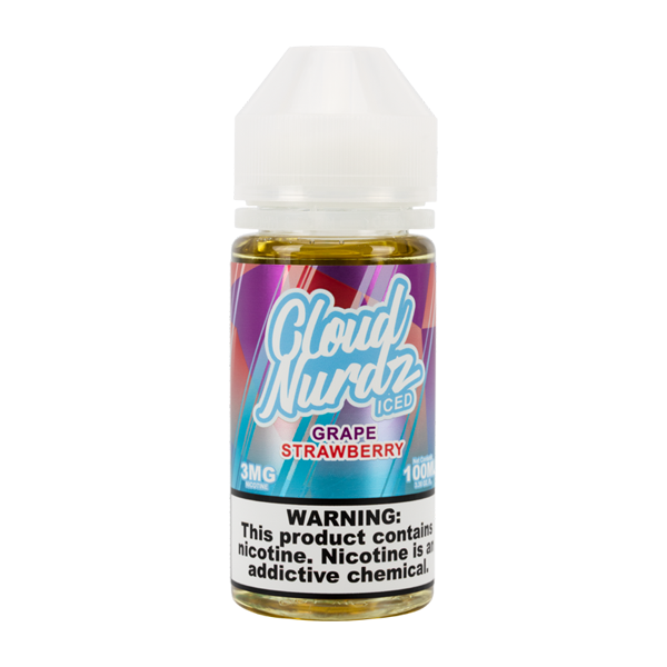 Iced Grape Strawberry Cloud Nurdz eJuice