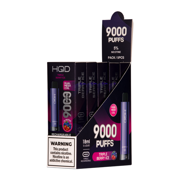 Triple Berry Ice HQD CUVIE PLUS 2.0 Bundle