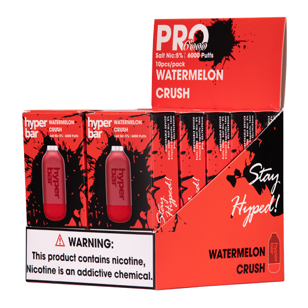 Watermelon Crush Hyper Bar Pro 6000