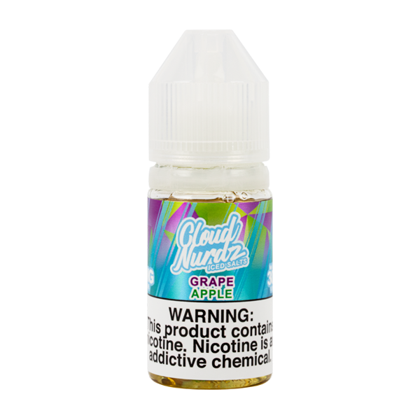 Iced Grape Apple Cloud Nurdz Salts Vape Juice