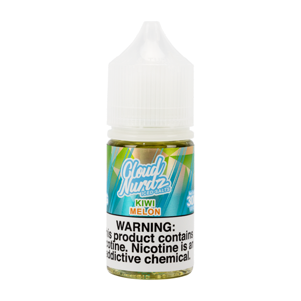 Iced Kiwi Melon Cloud Nurdz Salts Vape Juice