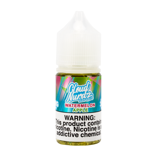 Iced Watermelon Apple Cloud Nurdz Salts