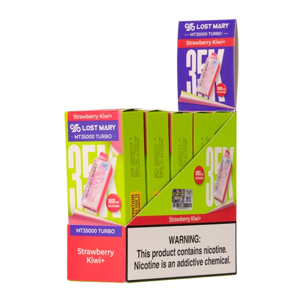Strawberry Kiwi Lost Mary MT35000 Turbo Disposables