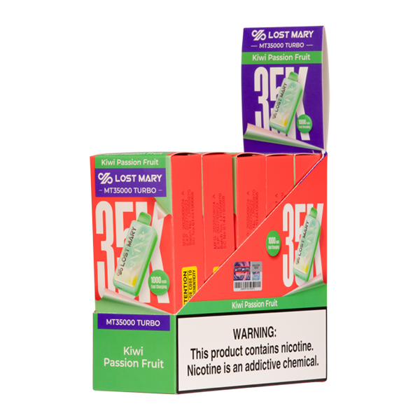 Kiwi Passion Fruit Lost Mary MT35000 Turbo Disposables