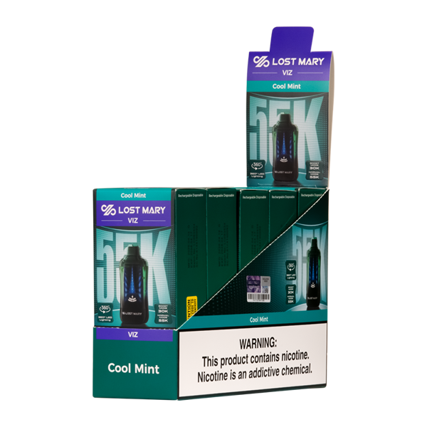 Cool Mint LOST MARY VIZ 55K Vapes
