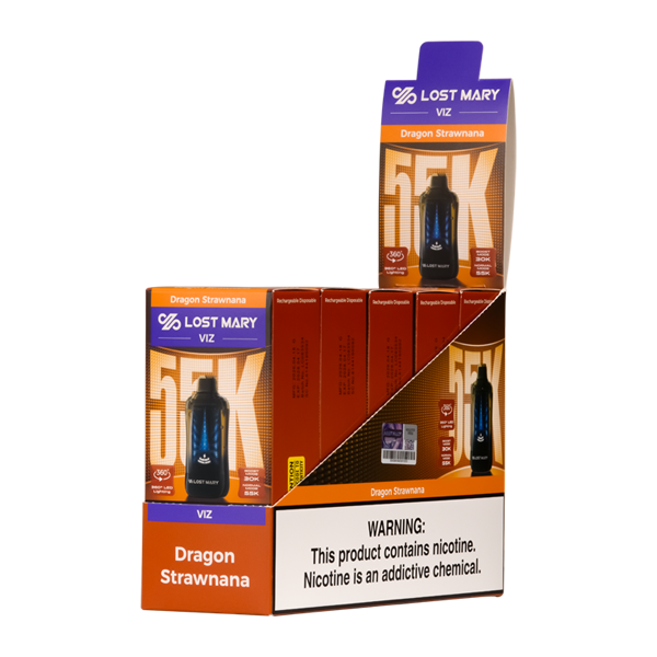 Dragon Strawnana LOST MARY VIZ 55K Vapes