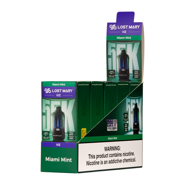 Miami Mint LOST MARY VIZ 55K Vapes