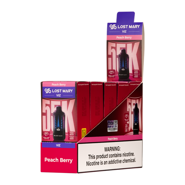 Peach Berry LOST MARY VIZ 55K Vapes