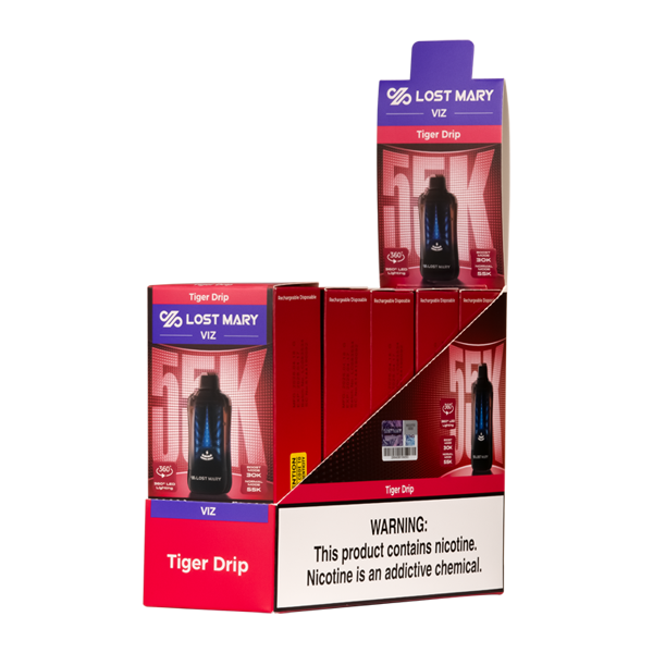 Tiger Drip LOST MARY VIZ 55K Vapes