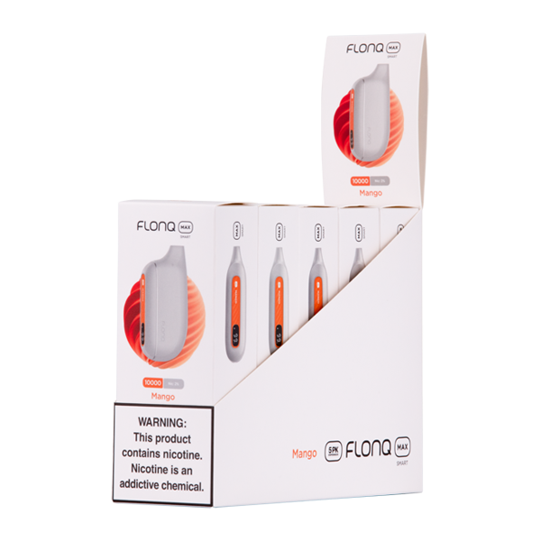 Flonq Max Smart 5 pack Mango 2% Vaping.com