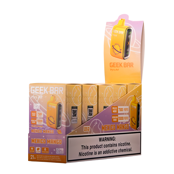 Mexican Mango Geek Bar Pulse vape bundle