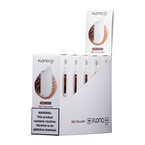 Flonq Max Smart 50 Mg Milk Chocolate 5 Pack Vape Vaping.com