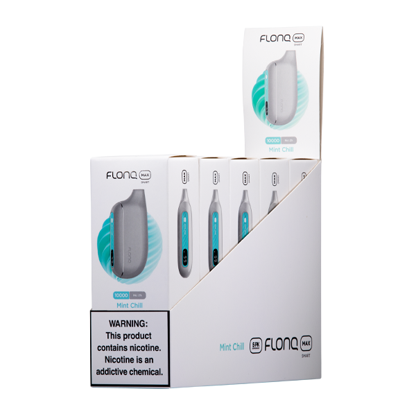 Flonq Max Smart 2% Mint Chill Vape 5 Pack