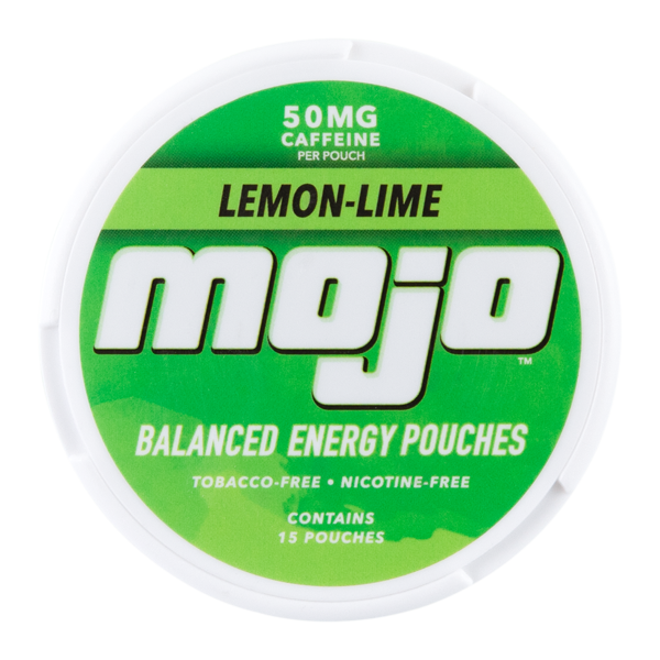 Mojo 50mg caffeine Lemon-Lime Energy Pouches