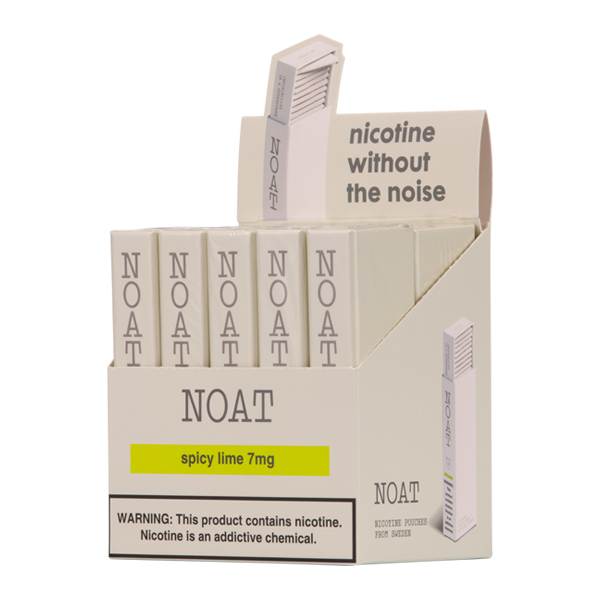 Spicy Lime NOAT Oat Pouches 