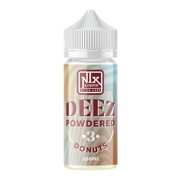 Nix Liquid Deez Powdered Donuts 100ML Nixodine E-Juice