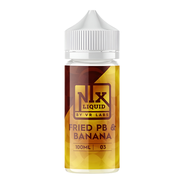 Nix Liquid Fried PB & Banana 100ML Nixodine E-Juice