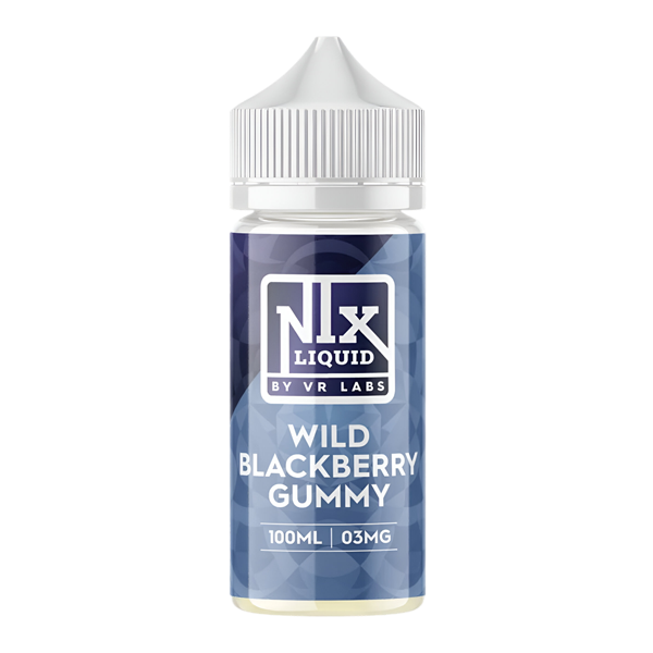 Nix Liquid Wild Blackberry Gummy 100ML Nixodine E-Juice