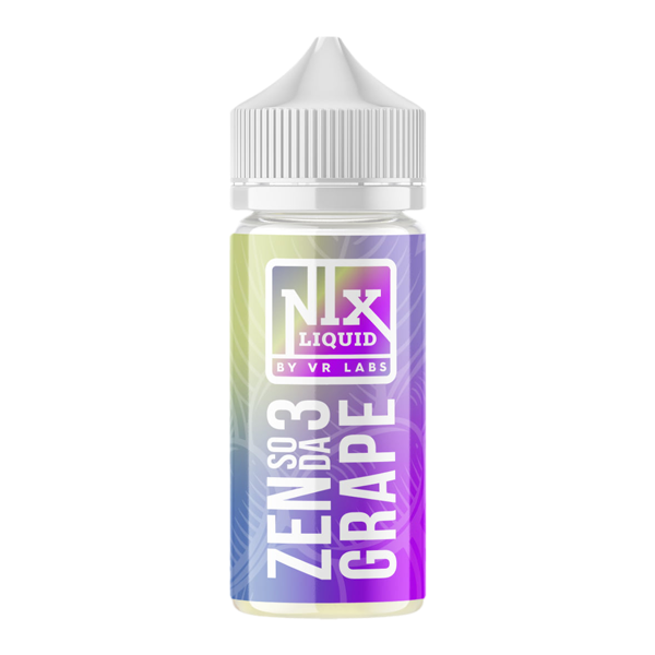 Nix Liquids Zen Grape Soda 3 Nixodine E-Juice