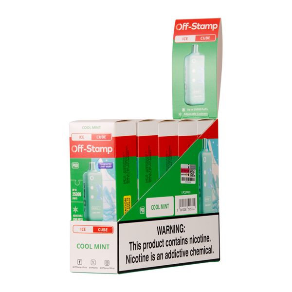 Cool Mint ICE OFF STAMP X-Cube Disposables