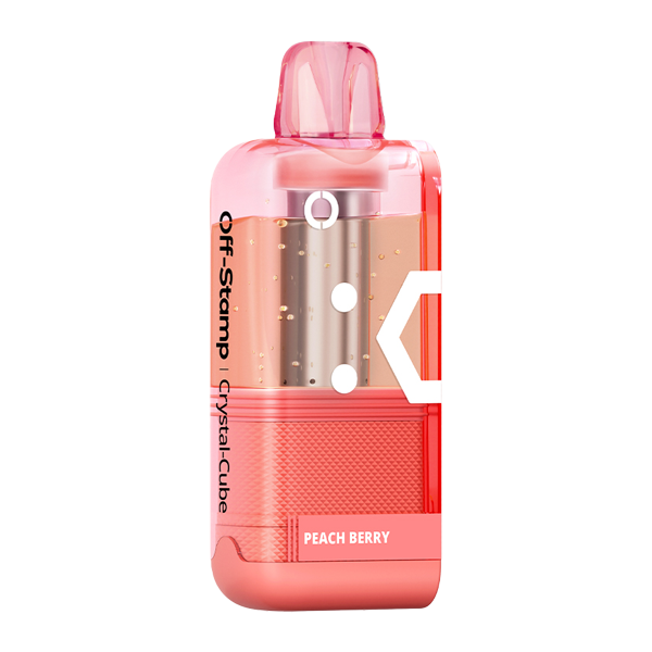 Peach Berry Off Stamp X-Cube Disposable Crystal