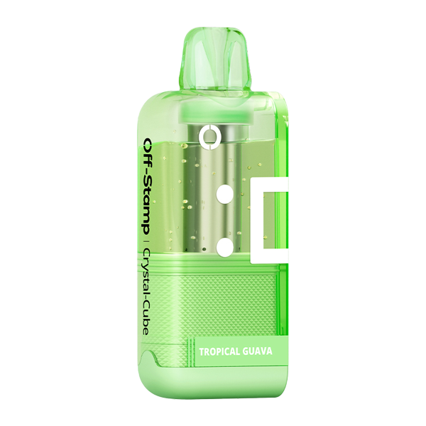 Tropical Guava Off Stamp X-Cube Disposable Crystal