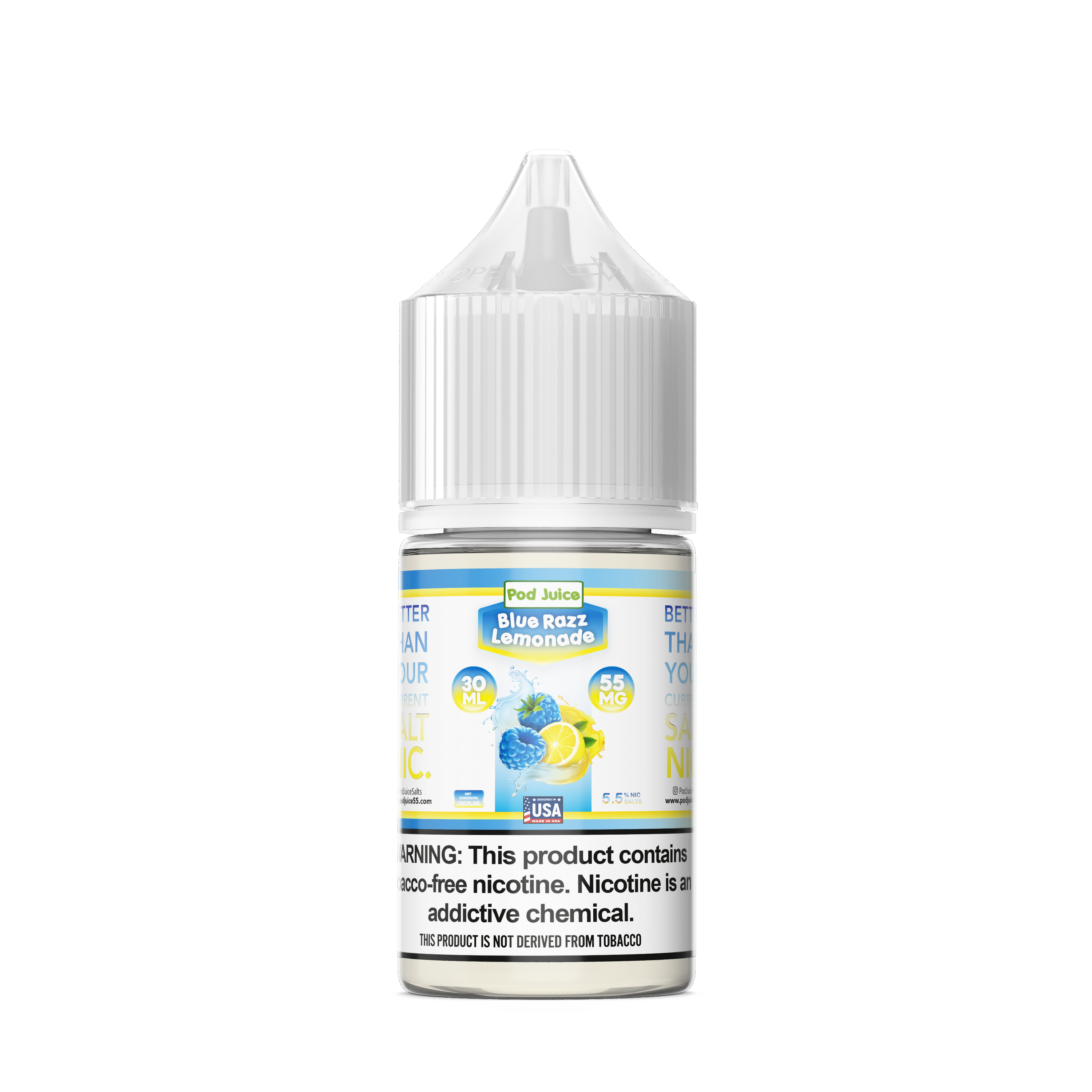 Blue Razz Lemonade Pod Juice