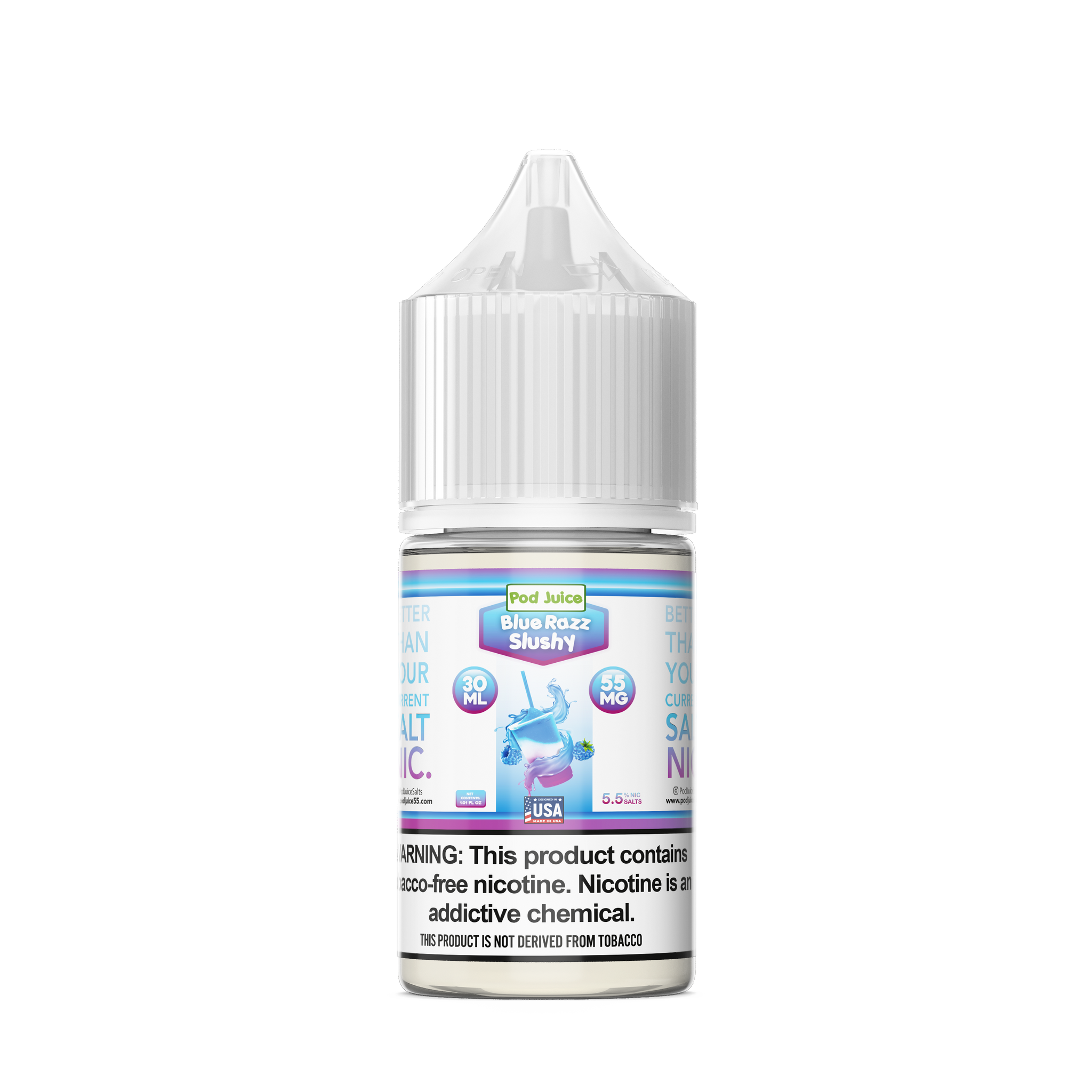 blue slush vape juice Slushie Flavor E-Juice ⋆ Vape Society Supply main image 0