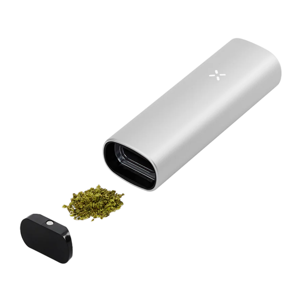 Exploded view Pax Mini vaporizer in silver