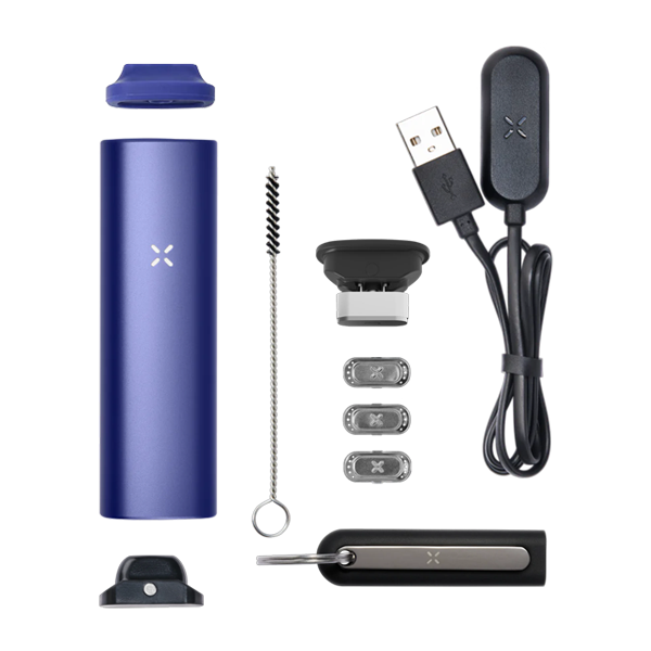 Pax Plus Periwinkle kit contents