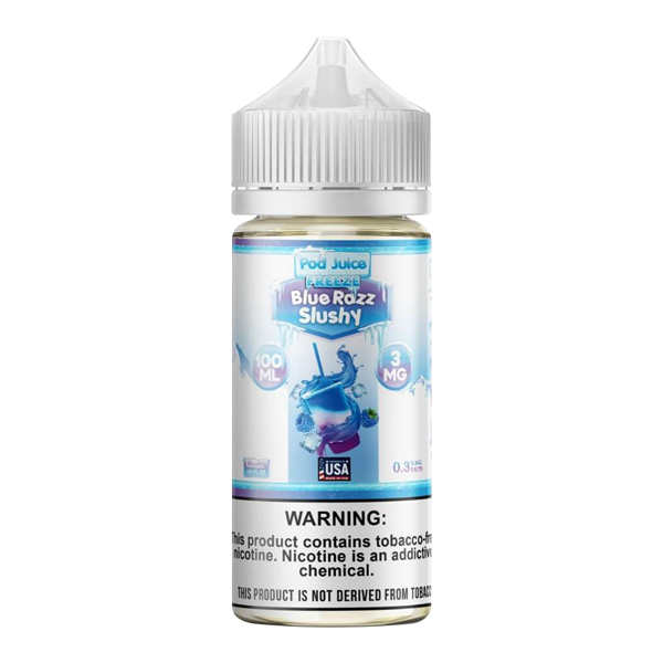 Blue Razz Slushy Freeze POD JUICE 100ml