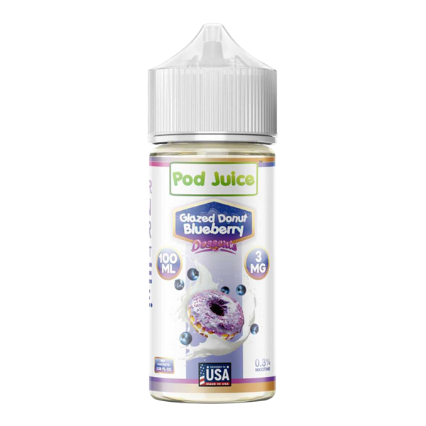 Glazed Donut Blueberry POD JUICE 100ml