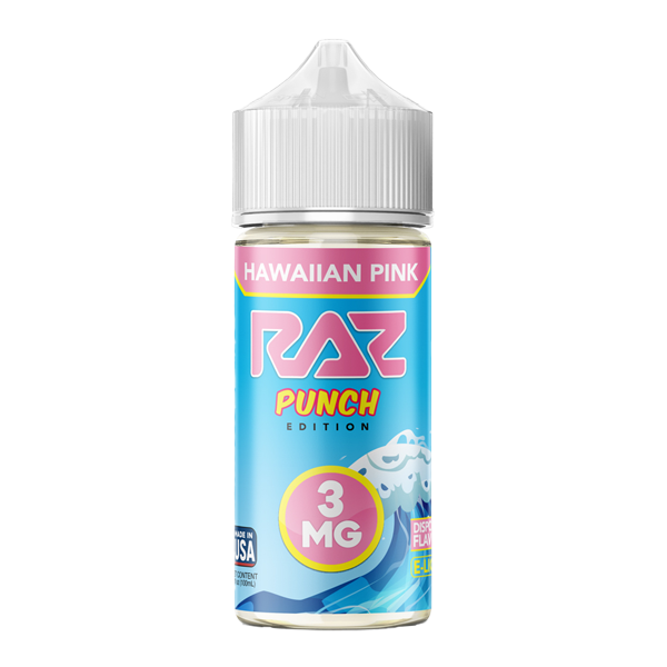 pink vape juice Hawaiian Pink RAZ X Pod Juice Punch Edition 100ml