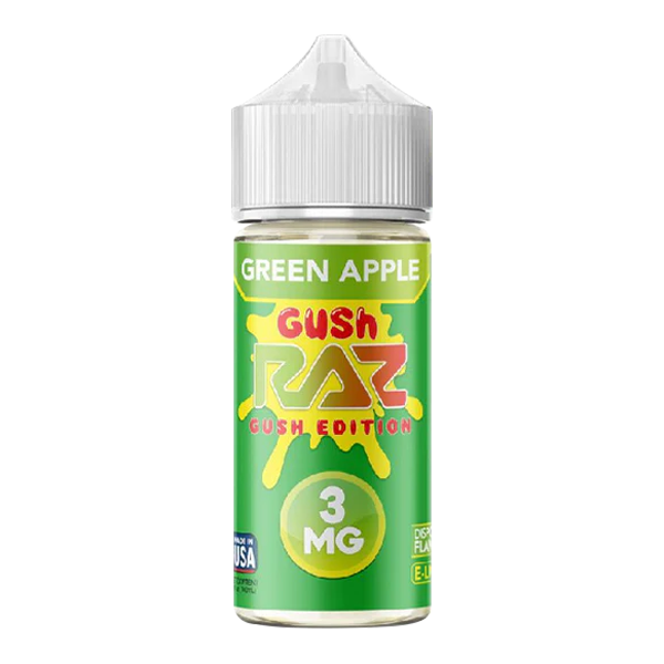 Green Apple Gush RAZ X POD JUICE 100ml GUSH EDITION
