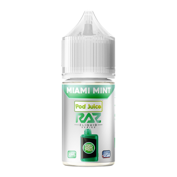 Miami Mint RAZ X POD JUICE 30ml