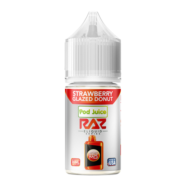 Strawberry Glazed Donut RAZ X POD JUICE 30ml