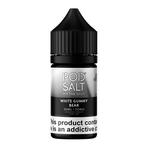White Gummy Bear POD SALT Onyx Salts 30ml
