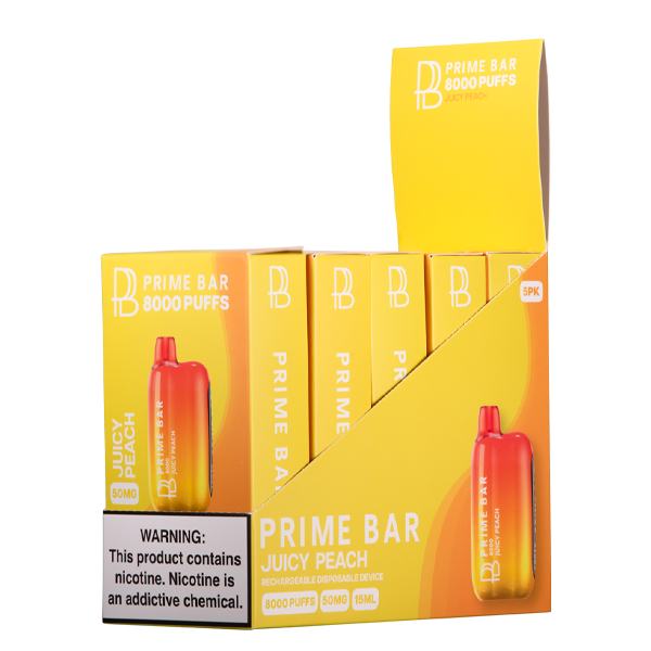 PRIM Bar 8000 Juicy Peach