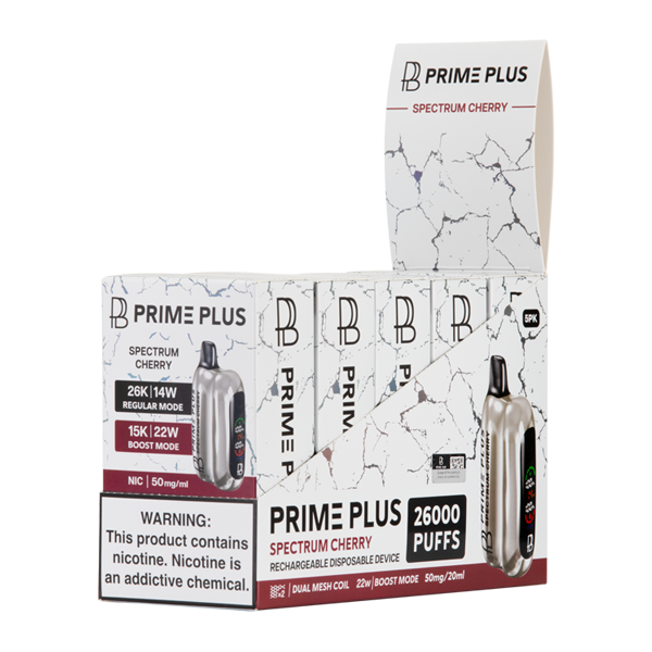 Spectrum Cherry Prime Plus vape 5 pack